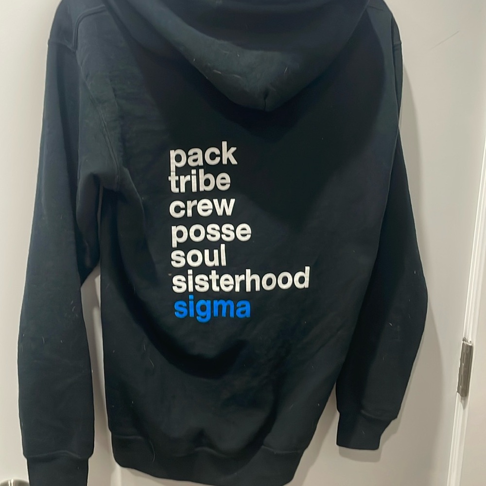 Sigma Sorority Soul Cycle Inspired Zip Up